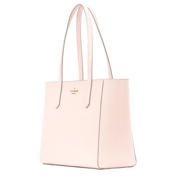 New Kate Spade Staci Medium Tote Saffiano Leather Powdered Sugar - Picture 2 of 5